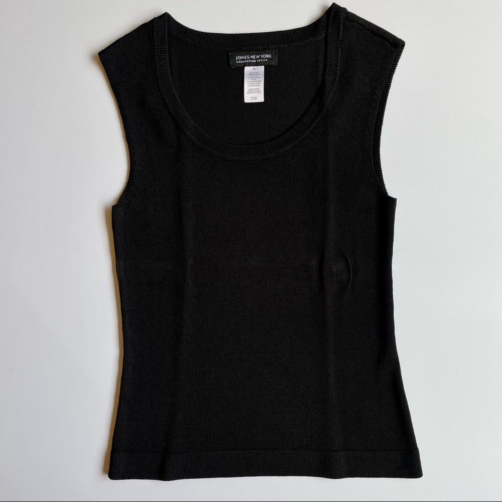 Scoop Neck Knit Tank Top